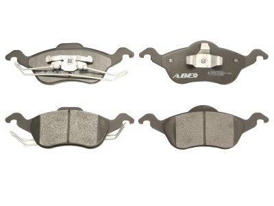 Set plăcuțe frână ABE, față ,pentru: FORD FOCUS I, FOCUS I/KOMBI; FORD USA FOCUS ZX3, FOCUS ZX5 1.4-2.0 08.98-06.07