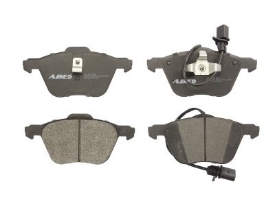 Set plăcuțe frână ABE, față ,pentru: FORD GALAXY I, GALAXY MK I; SEAT ALHAMBRA; VW CALIFORNIA T4 CAMPER, SHARAN, TRANSPORTER T4 1.8-2.8 07.90-03.10