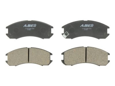 Set plăcuțe frână ABE, față ,pentru: FORD USA PROBE I; MAZDA 323 F VI, 323 S VI, 626 II, 626 III 1.6-3.0 03.83-05.04