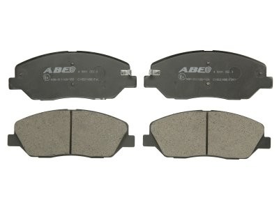 Set plăcuțe frână ABE, spate ,pentru: HONDA CR-V IV; HYUNDAI GENESIS, GRAND SANTA FÉ, SANTA FÉ II, SANTA FÉ III, SANTA FÉ II/SUV; KIA SORENTO II, SORENTO II/SUV 2.0-3.8 03.06-