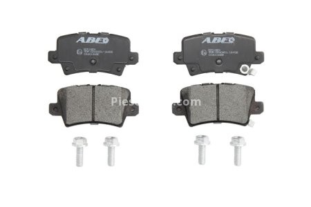 Set plăcuțe frână ABE, spate ,pentru: HONDA CIVIC VIII, CR-V IV 1.3-2.4 09.05-