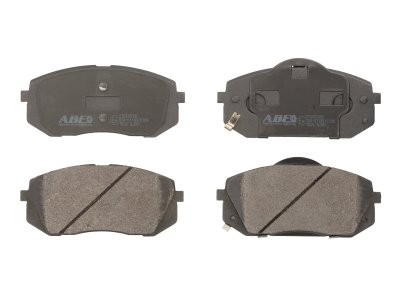 Set plăcuțe frână ABE, față ,pentru: HYUNDAI GENESIS, I40 I, I40 I CW, IX35, IX55, KONA, KONA/SUV, SONATA VI, TUCSON, TUCSON/SUV; KIA CADENZA II, CARENS II, CARENS III 1.0-Electric 07.02-