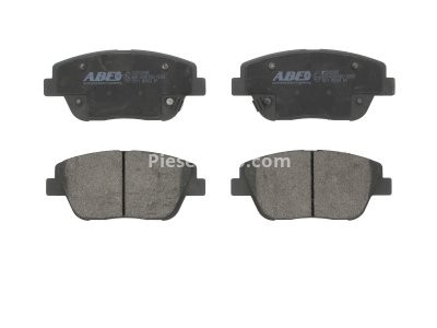 Set plăcuțe frână ABE, față ,pentru: HYUNDAI ELANTRA V, GRANDEUR, I20 II, I30, SONATA V, SONATA VI; KIA CERATO KOUP III, OPTIMA, PRO CEE'D 1.0H-3.0 03.09-