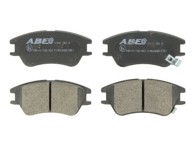 Set plăcuțe frână ABE, față ,pentru: HYUNDAI ATOS 1.0/1.1 02.98-12.10