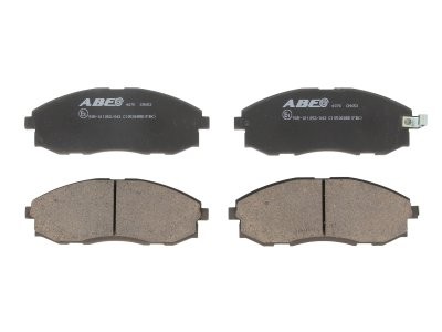 Set plăcuțe frână ABE, față ,pentru: HYUNDAI H-1, H-1 / STAREX, H100 2.4/2.5D 12.94-