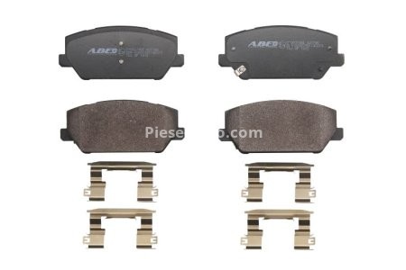 Set plăcuțe frână ABE, față ,pentru: HYUNDAI I30, IX35 1.0-2.0D 08.09-