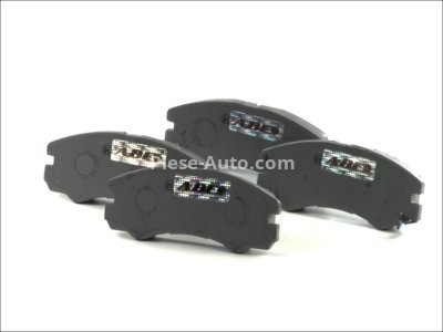 Set plăcuțe frână ABE, față ,pentru: ISUZU PICKUP, RODEO, TFR/TFS, TROOPER II, TROOPER III; OPEL CAMPO, FRONTERA A, FRONTERA A SPORT, FRONTERA B, MONTEREY A, MONTEREY B 2.0-3.5 08.87-08.04