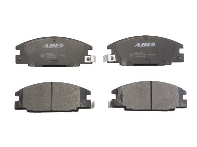 Set plăcuțe frână ABE, față ,pentru: ISUZU CAMPO, D-MAX I, ELF, GEMINI, KB, PICKUP, TF, TFR/TFS, TROOPER I; OPEL CAMPO, FRONTERA A, FRONTERA A SPORT 1.6-3.5 08.78-06.12