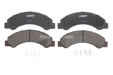 Set plăcuțe frână ABE, față ,pentru: ISUZU ELF, N (5TH GENERATION); TOYOTA DYNA 3.0D-4.8D 09.98-