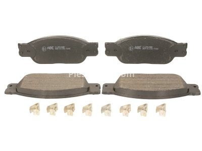 Set plăcuțe frână ABE, față ,pentru: JAGUAR S-TYPE II; LINCOLN LS 2.5-4.2 05.98-
