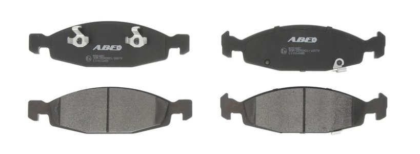 Set plăcuțe frână ABE, față (cu lacat), se potrivește: JEEP CHEROKEE, GRAND CHEROKEE II 2.5-4.7 01.88-09.05