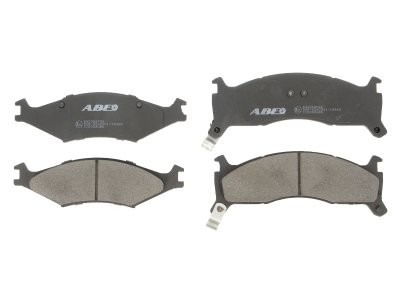 Set plăcuțe frână ABE, față ,pentru: KIA SHUMA I, SPORTAGE 1.5/2.0/2.0D 04.94-08.03