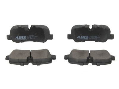 Set plăcuțe frână ABE, spate ,pentru: LAND ROVER DISCOVERY III, DISCOVERY IV, RANGE ROVER III, RANGE ROVER SPORT I 2.7D-5.0 03.02-12.18