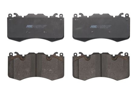 Set plăcuțe frână ABE, față ,pentru: LAND ROVER DEFENDER, DISCOVERY IV, DISCOVERY V, RANGE ROVER III, RANGE ROVER IV, RANGE ROVER SPORT I, RANGE ROVER SPORT II 2.0-5.0 04.09-