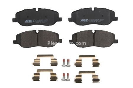 Set plăcuțe frână ABE, față ,pentru: LAND ROVER DISCOVERY III, DISCOVERY IV, RANGE ROVER III, RANGE ROVER SPORT I 2.7D-4.4 03.02-12.18