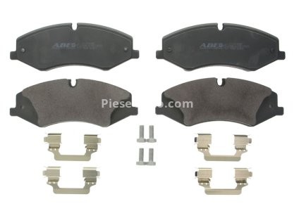 Set plăcuțe frână ABE, față ,pentru: LAND ROVER DEFENDER, DISCOVERY IV, DISCOVERY SPORT, DISCOVERY V, RANGE ROVER III, RANGE ROVER IV, RANGE ROVER SPORT I, RANGE ROVER SPORT II 2.0-5.0 03.02-