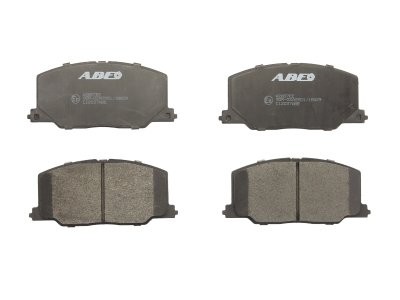 Set plăcuțe frână ABE, față ,pentru: LEXUS ES; TOYOTA ALTEZZA, CAMRY, CARINA V, CARINA VII, CELICA, CENTURY, CHASER, CORONA, GRANVIA, HIACE III, PASEO, PROGRES, RAUM 1.3-4.0 10.82-07.07