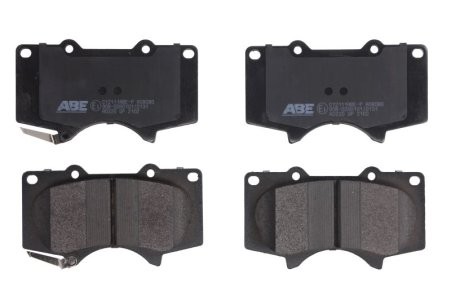 Set plăcuțe frână ABE, față ,pentru: LEXUS GX; MITSUBISHI PAJERO IV, PAJERO SPORT II; TOYOTA 4 RUNNER IV, 4 RUNNER V, CALDINA, CORONA, CROWN, DYNA 200, FJ CRUISER, FORTUNER 1.8-4.7 08.88-