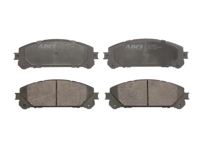 Set plăcuțe frână ABE, față ,pentru: LEXUS ES, NX, NX II, RX; TOYOTA BZ4X, CAMRY, HIGHLANDER, HIGHLANDER / KLUGER, PREVIA III, RAV 4 IV, RAV 4 V, SIENNA 2.0-Electric 01.06-
