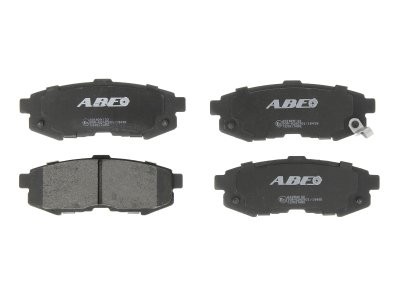 Set plăcuțe frână ABE, spate ,pentru: MAZDA MPV II 2.0D/2.3/3.0 01.02-12.06