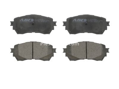 Set plăcuțe frână ABE, față ,pentru: MAZDA 6 2.0/2.2D/2.5 08.12-