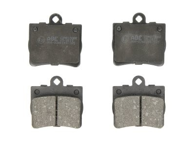 Set plăcuțe frână ABE, spate ,pentru: MERCEDES 124 (C124), 124 (W124), C (W202), C (W203) 1.8-2.5D 01.89-02.07