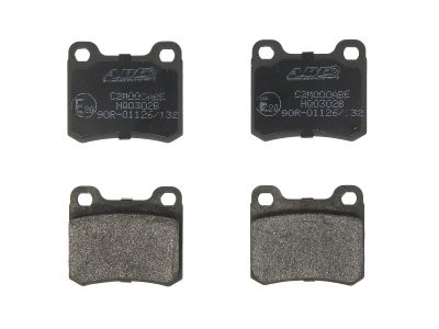 Set plăcuțe frână ABE, spate ,pentru: MERCEDES 124 (C124), 190 (W201) 1.8-2.6 10.82-08.93