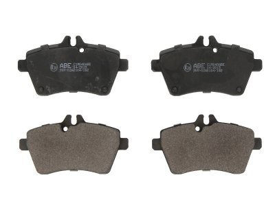 Set plăcuțe frână ABE, față ,pentru: MERCEDES A (W169), B SPORTS TOURER (W245) 1.5-2.0D 09.04-06.12