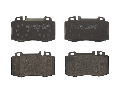 Set plăcuțe frână ABE, față ,pentru: MERCEDES CLS (C219), E (W211), M (W163), S (C215), S (W220), SL (R129), SL (R230) 2.3-6.3 09.92-01.12
