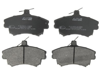 Set plăcuțe frână ABE, față ,pentru: VOLVO S40 I, V40, V50; MITSUBISHI CARISMA, COLT VI 1.3-2.4 05.95-06.12