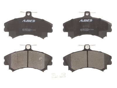 Set plăcuțe frână ABE, față ,pentru: VOLVO S40 I, V40; MITSUBISHI CARISMA, COLT CZC VI, COLT VI, SPACE STAR 1.1-2.0D 05.95-06.12