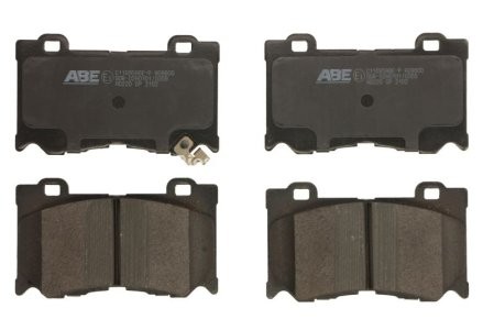 Set plăcuțe frână ABE, față ,pentru: NISSAN 370Z, CEDRIC 2.0-5.0 10.83-