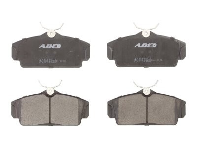 Set plăcuțe frână ABE, față ,pentru: NISSAN ALMERA I, ALMERA II, PATROL GR V, PRIMERA, PULSAR, SUNNY III, TEANA III 1.5-4.2D 02.91-
