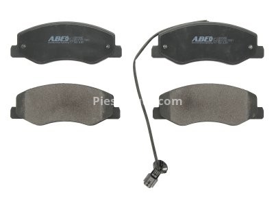 Set plăcuțe frână ABE, spate ,pentru: NISSAN NV400; OPEL MOVANO B; RENAULT MASTER III 2.3D/Electric 02.10-