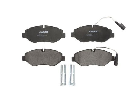 Set plăcuțe frână ABE, față ,pentru: NISSAN CABSTAR, NT400 CABSTAR; RVI MAXITY 2.5D/3.0D 09.06-