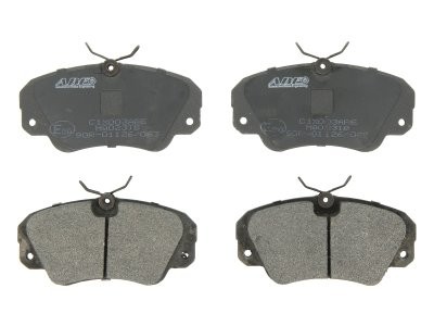 Set plăcuțe frână ABE, față ,pentru: OPEL OMEGA A, OMEGA B, SENATOR B 2.0-3.6 03.87-07.03