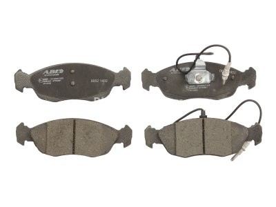 Set plăcuțe frână ABE, față ,pentru: PEUGEOT 106 II, 205 I, 205 II, 306 1.1-1.9D 02.84-04.02