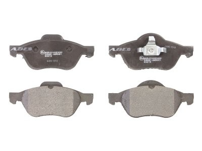 Set plăcuțe frână ABE, față ,pentru: RENAULT GRAND SCENIC II, KOLEOS II, LAGUNA II, LAGUNA III, MEGANE II, MODUS, SCENIC II, WIND 1.2-3.5 03.01-