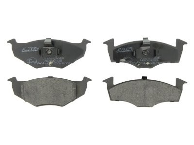 Set plăcuțe frână ABE, față ,pentru: SEAT CORDOBA, CORDOBA VARIO, IBIZA II, TOLEDO I; VW GOLF III, GOLF IV, PASSAT B1, POLO, POLO III CLASSIC, POLO/KOMBI, SAVEIRO I, VENTO 1.4-1.9D 02.76-10.02
