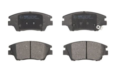 Set plăcuțe frână ABE, față ,pentru: SSANGYONG TIVOLI, XLV 1.2-1.6LPG 03.15-