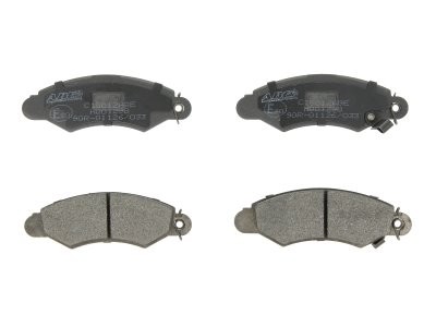 Set plăcuțe frână ABE, față ,pentru: SUBARU JUSTY II; SUZUKI SWIFT II, WAGON R 1.0/1.3/1.6 03.89-12.05