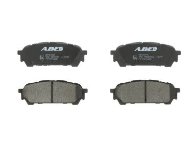 Set plăcuțe frână ABE, spate ,pentru: SUBARU FORESTER, IMPREZA, LEGACY III 1.5-3.0 09.98-06.09