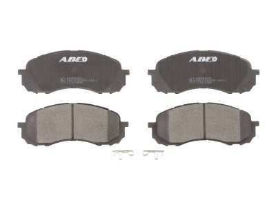 Set plăcuțe frână ABE, față ,pentru: SUBARU FORESTER, IMPREZA, LEGACY III, LEGACY V, OUTBACK 1.5-3.0 09.98-