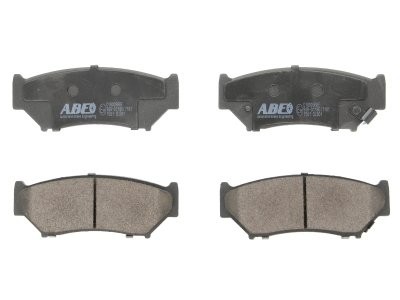 Set plăcuțe frână ABE, față ,pentru: SUZUKI GRAND VITARA I, GRAND VITARA II, JIMNY, VITARA 1.5D-2.4 01.88-