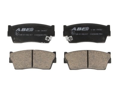 Set plăcuțe frână ABE, față ,pentru: SUZUKI GRAND VITARA I, JIMNY, VITARA, X-90 1.3-2.0 01.88-