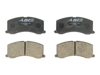 Set plăcuțe frână ABE, față ,pentru: SUZUKI BALENO, SWIFT II 1.3-1.9D 03.89-05.02