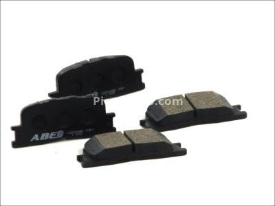 Set plăcuțe frână ABE, spate ,pentru: CHERY V5; LEXUS ES; TOYOTA CALDINA, CAMRY, HARRIER, ISIS, WISH 1.8-3.3 05.97-