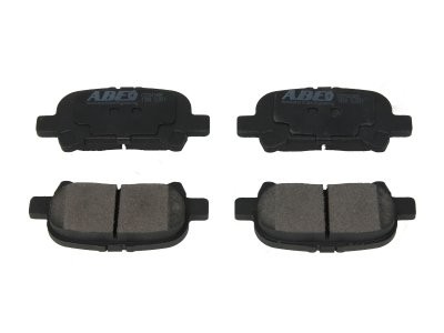 Set plăcuțe frână ABE, spate ,pentru: TOYOTA AVALON, CAMRY, HARRIER, MARK X ZIO I, RAV 4 III, RAV 4 IV, SOLARA 2.0-3.5 06.98-