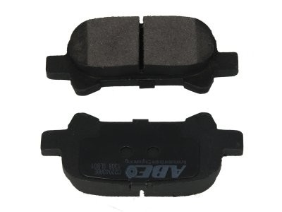 Set plăcuțe frână ABE, spate ,pentru: TOYOTA AVALON, CAMRY, HARRIER, MARK X ZIO I, RAV 4 III, RAV 4 IV, SOLARA 2.0-3.5 06.98-