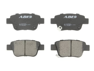 Set plăcuțe frână ABE, spate ,pentru: TOYOTA ALPHARD I, AVENSIS, COROLLA VERSO, PREVIA, PREVIA III 1.6-3.5 10.00-
